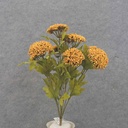 18" GOLDEN YELLOW QUEEN ANNE'S LACE BUSH X9
