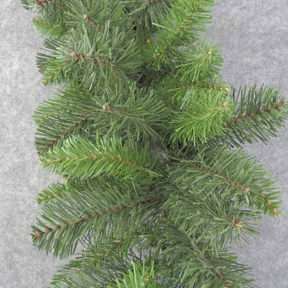 9'x10" TWO TONE GREEN PINE GARLAND
