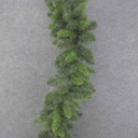9'x12" TWO-TONE GREEN PINE GARLAND