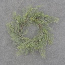 4.5" CEDAR PINE CANDLE RING