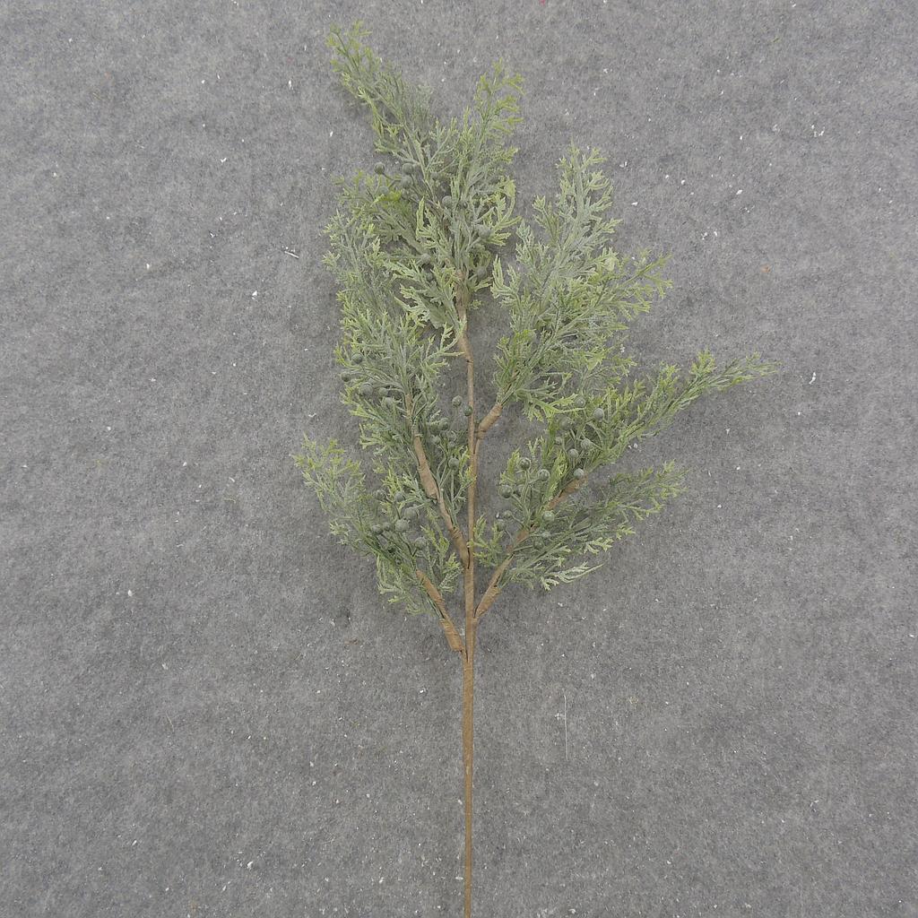 [XH0010] 18" CEDAR PINE SPRAY WITH BERRIES