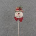 16" SNOWMAN PICK WITH TOP HAT