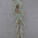 5' PINE GARLAND W/CONES & TWIGS
