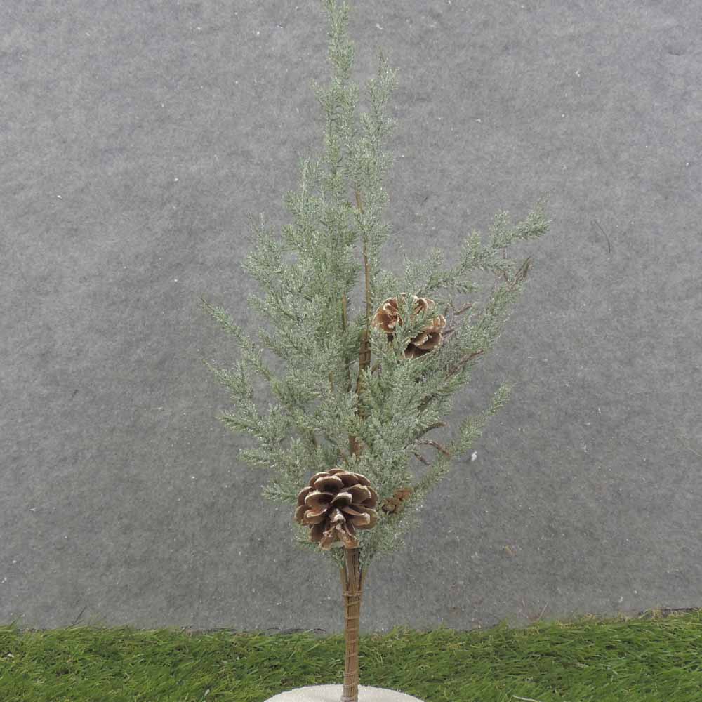18" PINE TREE W/CONES & TWIGS