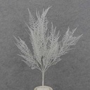 20" SILVER FERN BUSH X7 W/GILLTER