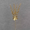 19" GOLD GLITTER EUCALYPTUS BUNDLE X4