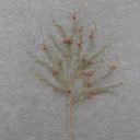 32" PINE, PINECONE, & JINGLEBELL SPRAY