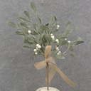 17" MISTLETOE SPRAY W/BOW