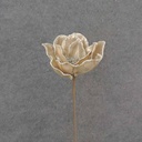 20" CHAMPAGNE MAGNOLIA BLOOM PICK