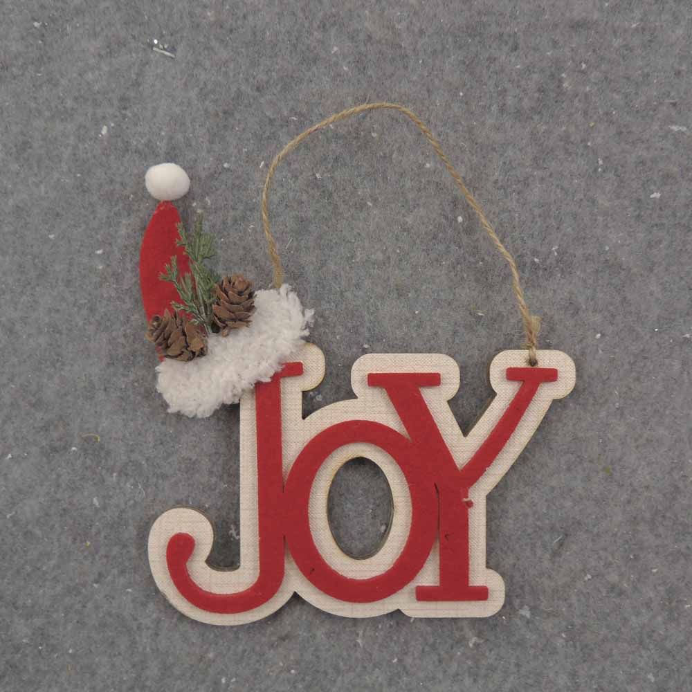 [XA0061] 5.5" "JOY" HANGING SIGN