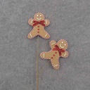 27" GINGERBREAD MAN SPRAY X2