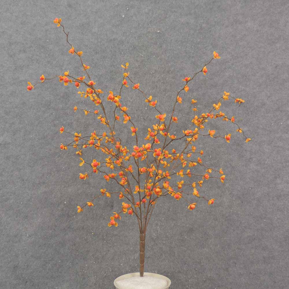 22" BITTERSWEET BERRY BUSH X6