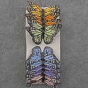 4.75" PASTEL MONARCH BUTTERFLY 6-ASST W/ WIRE