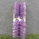 2.5" PURPLE MONARCH BUTTERFLY W/WIRE