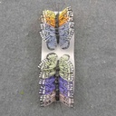 2.5" PASTEL MONARCH BUTTERFLY 6-ASST W/ WIRE