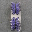 2.5" LAVENDER MONARCH BUTTERFLY W/WIRE
