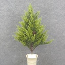22" PINE BUSH W/CONES (8 LEVELS)