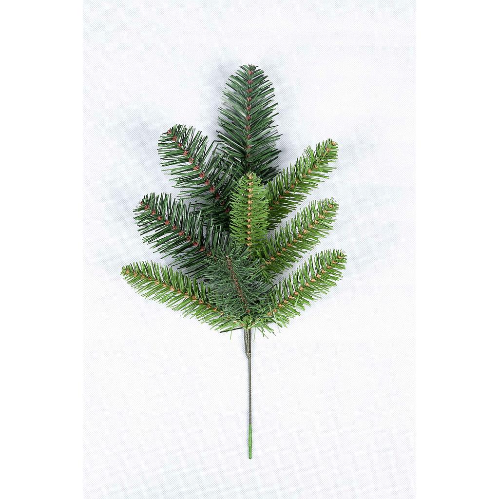 [XB0054] 13" TWO-TONE GREEN PINE PICK