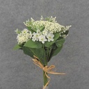 13" WAXFLOWER, HEATHER & QAL BUNDLE X10 CREAM/WHITE
