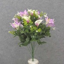 24" CALLA & LILY MIXED BUSH X18 LAVENDER