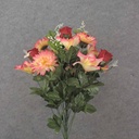 24" ROSE, DAISY & ORCHID MIXED BUSH X24 RED/PINK