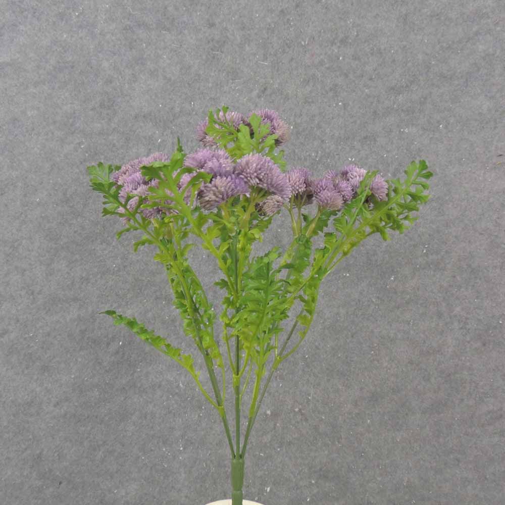 16" SEDUM BUSH X7 LAVENDER