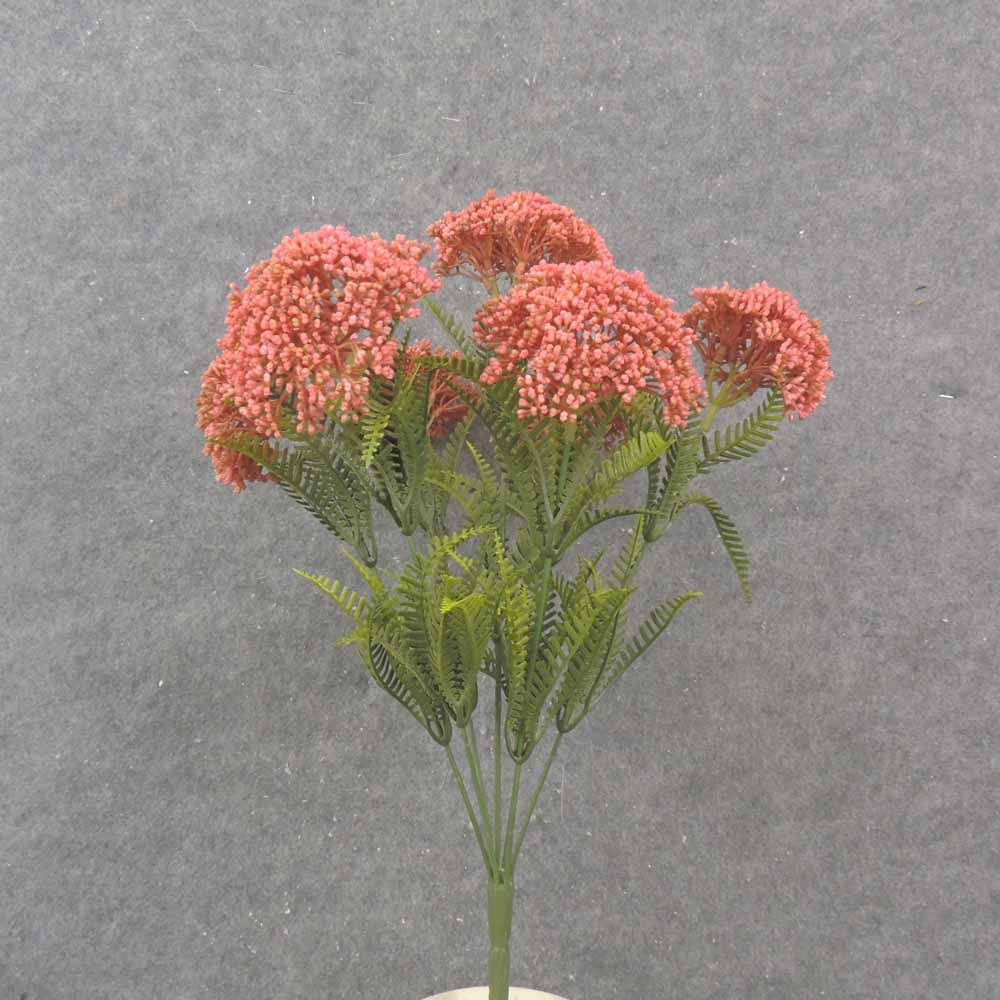 17" SEDUM BUSH X7 PINK
