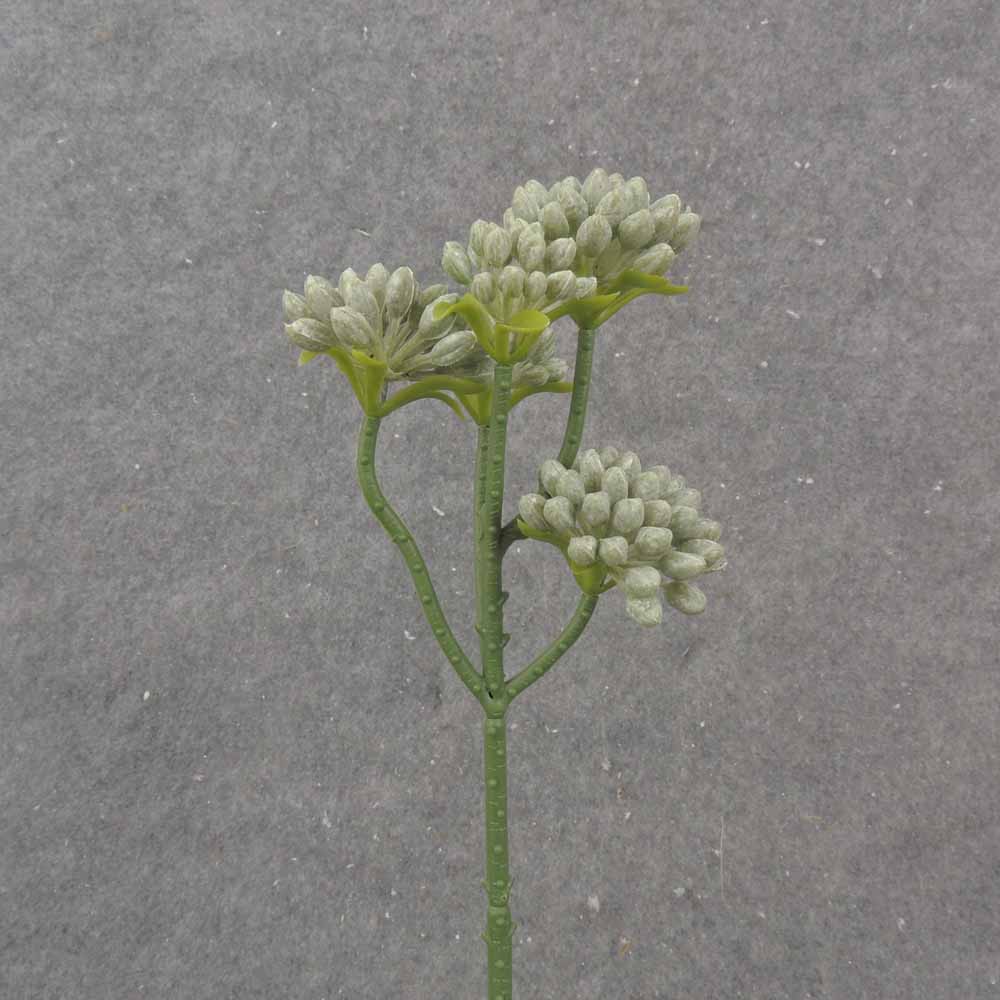 [SE1026-DGN] 11.5" SEDUM STEM X5 DUSTY GREEN