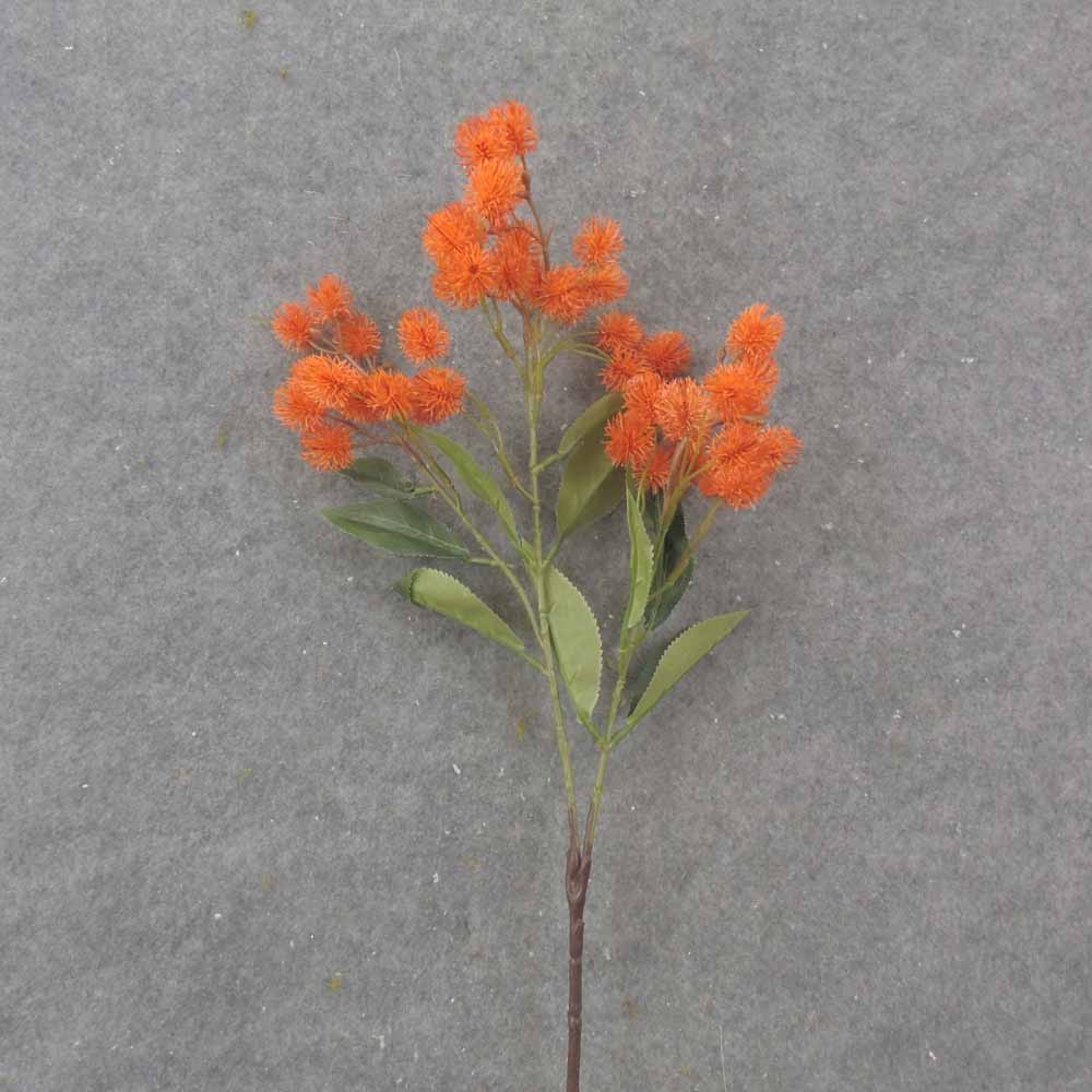 30" THISTLE SPRAY X 3 ORANGE