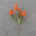 30" THISTLE SPRAY X 3 ORANGE