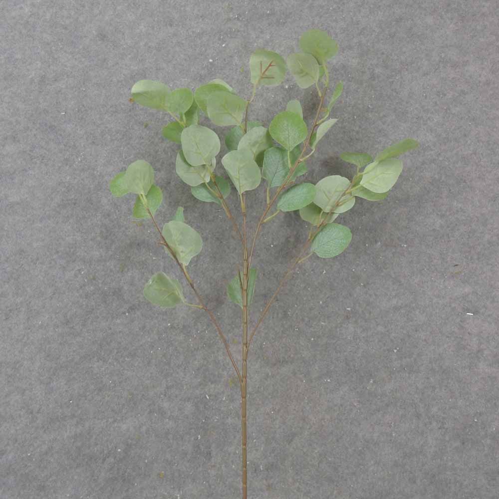 [SB1042-GRN] 32" SILVER DOLLAR EUCALYPTUS SPRAY X5 GREEN