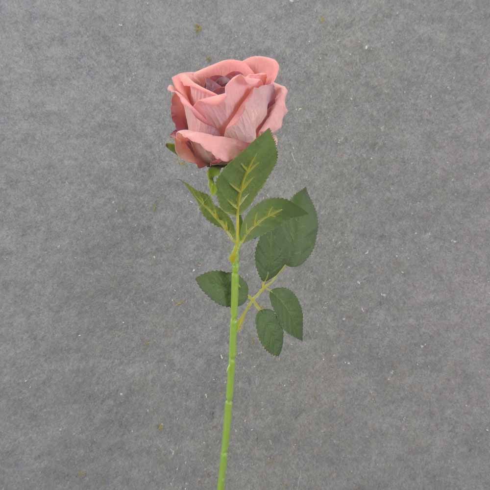 [SB1046-MAV] 20" OPEN ROSE STEM MAUVE