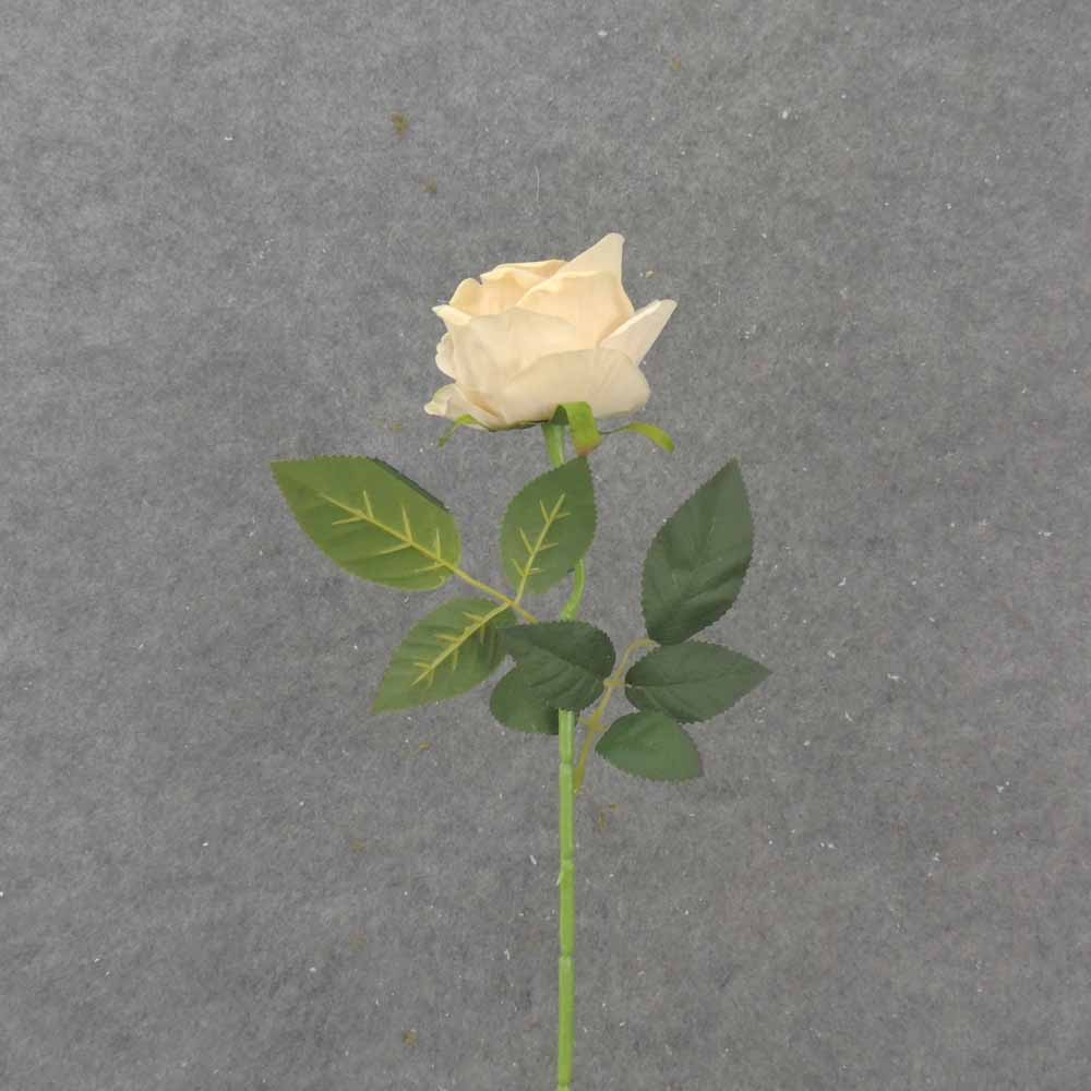 [SB1046-CDL] 20" OPEN ROSE STEM CANDLE LIGHT