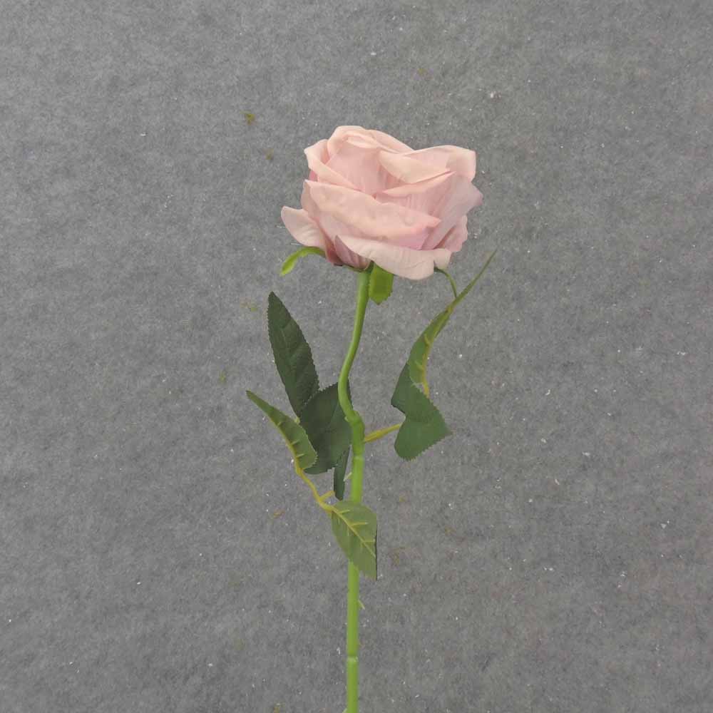 20" OPEN ROSE STEM PINK