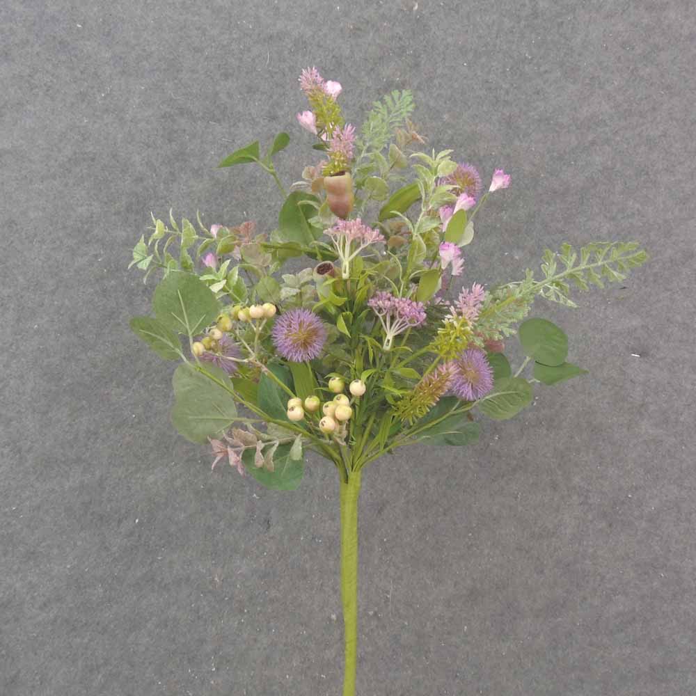 22" THISTLE, BERRY & FOLIAGE MIXED BUSH LAVENDER