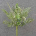 20" FERN & EUCALYPTUS BUSH
