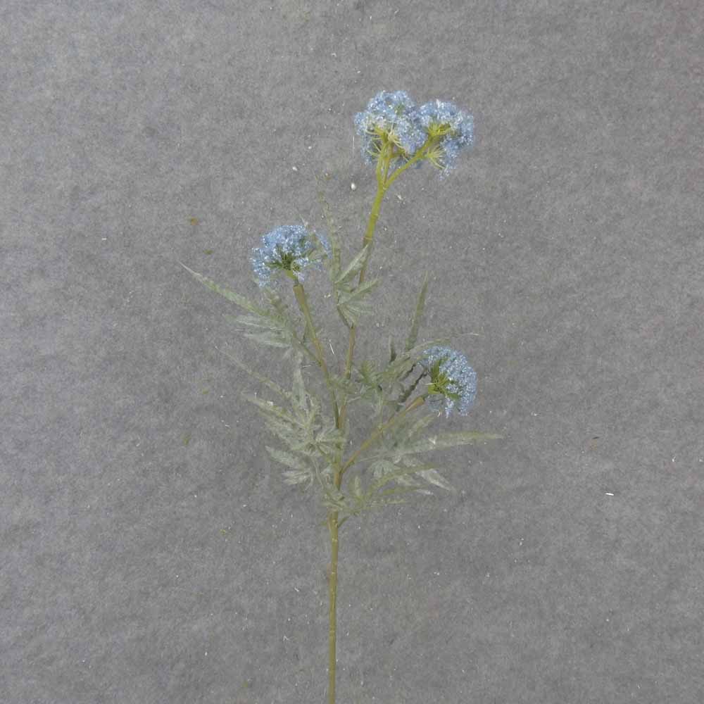 34&quot; THISTLE SPRAY X3 BLUE
