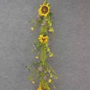 4' SUNFLOWER, FERN & THISTLE GARLAND