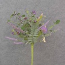 20" FERN, BERRY & MIXED FOLIAGE BUSH PURPLE