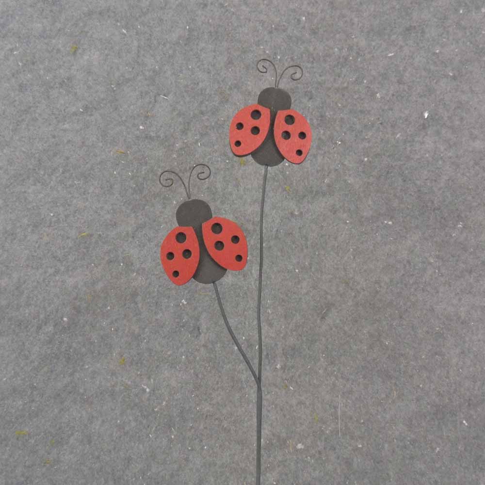 [SA1047] 14.5" LADYBUG PICK X2