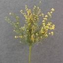 22" BERRY, HEATHER & EUCALYPTUS BUSH YELLOW