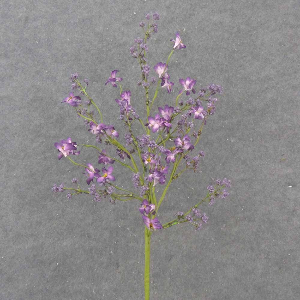 [SA1031-PUR] 28" BERRY & BLOSSOM SPRAY PURPLE