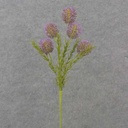 21.5&quot; THISTLE SPRAY X5 PURPLE