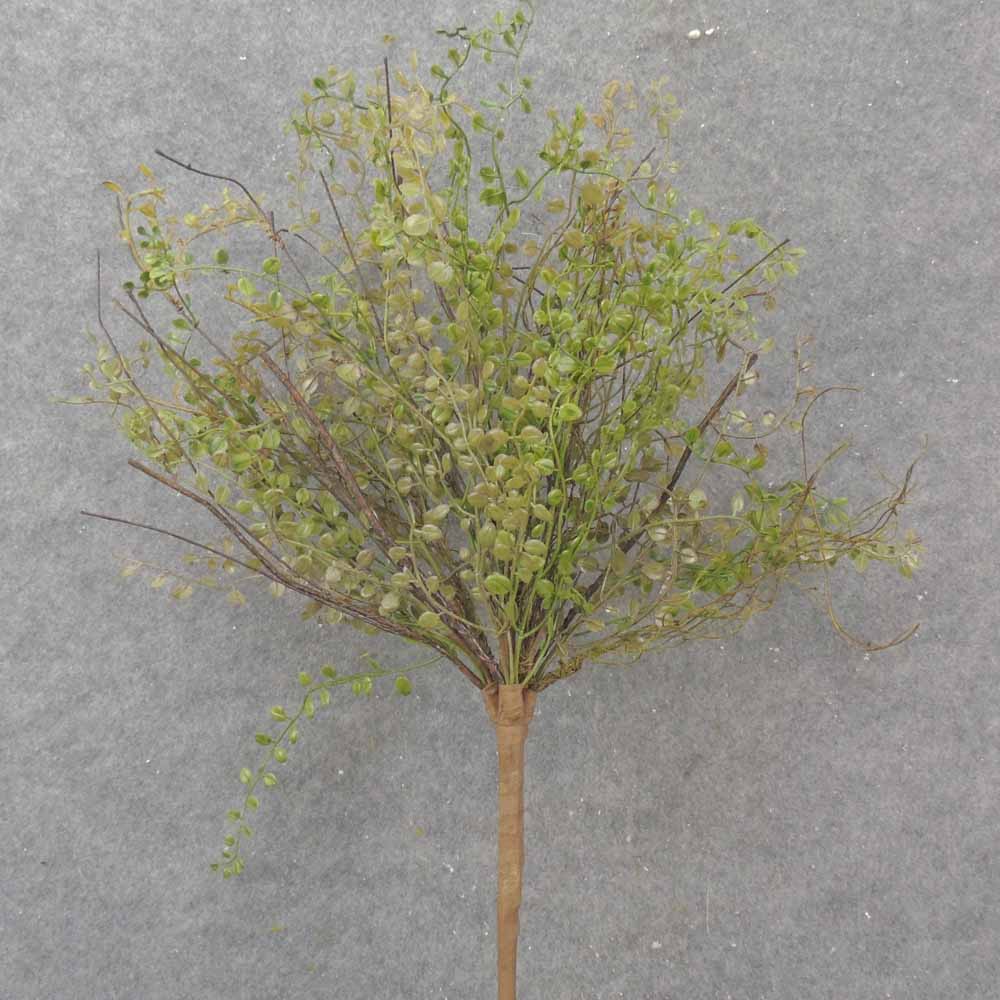 24&quot; BUTTON FERN &amp; TWIG BUSH