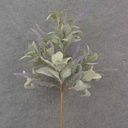 23" LAMBS EAR & HEATHER BUSH