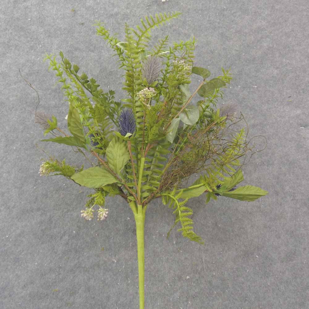22" FERN, THISTLE & TWIG BUSH