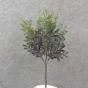 14" HONEY LOCUST LEAF BUSH X7 PURPLE/GREEN