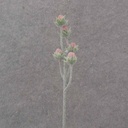 19.5" CACTUS BLOOM BUD SPRAY X5 RED