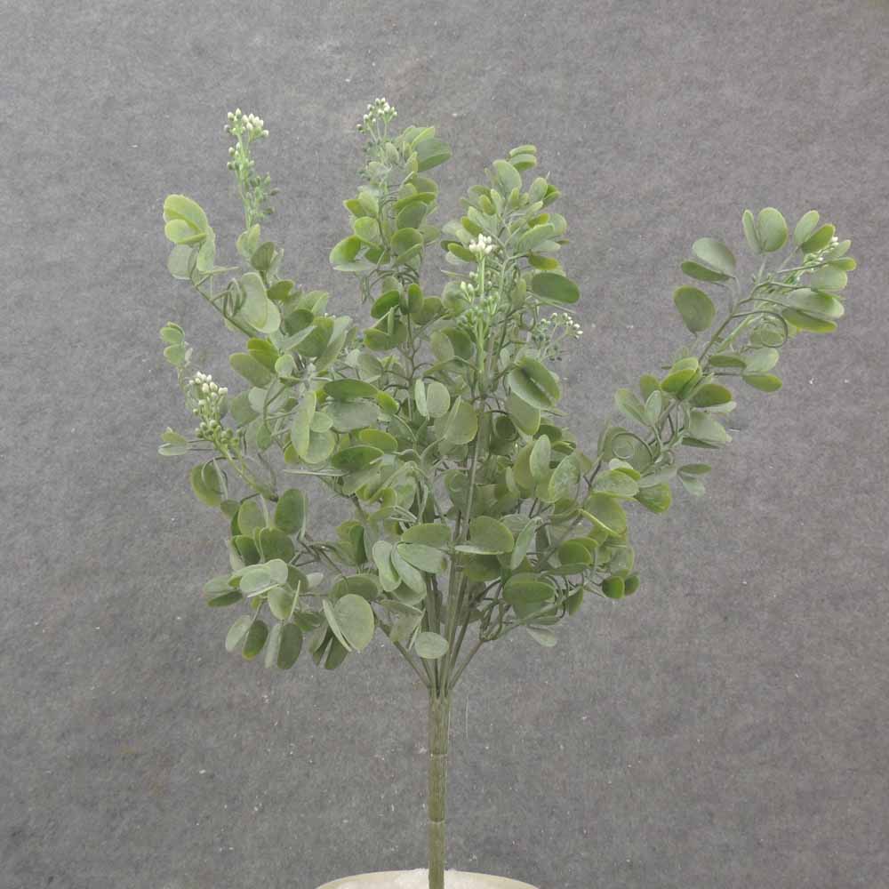16" BOXWOOD BUSH X9 DUSTY GREEN
