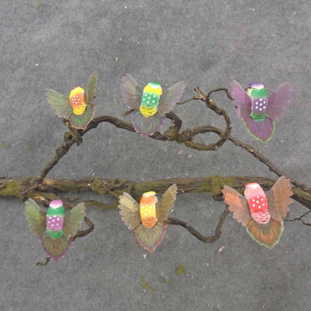 2" HUMMINGBIRD ASSORTMENT W/CLIP